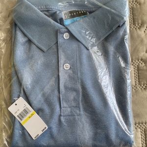 XL Faded blue PGA Tour golf polo